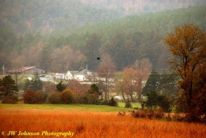 Family Farm From South