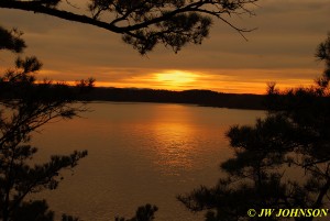 Sunset Framed