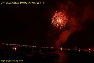 Single Starburst Above Water