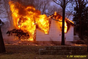 18 Front Porch Now Engulfed