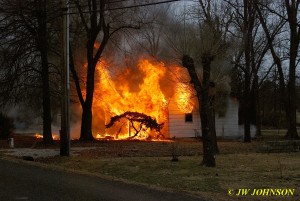 Fully Engulfed Prior to Arrival