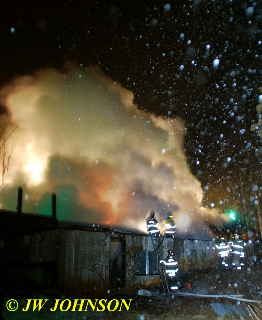 Firefighters on Back Wall 3 Color Smoke 3