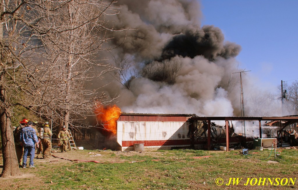 09 Heavy Fire West End of Trailer