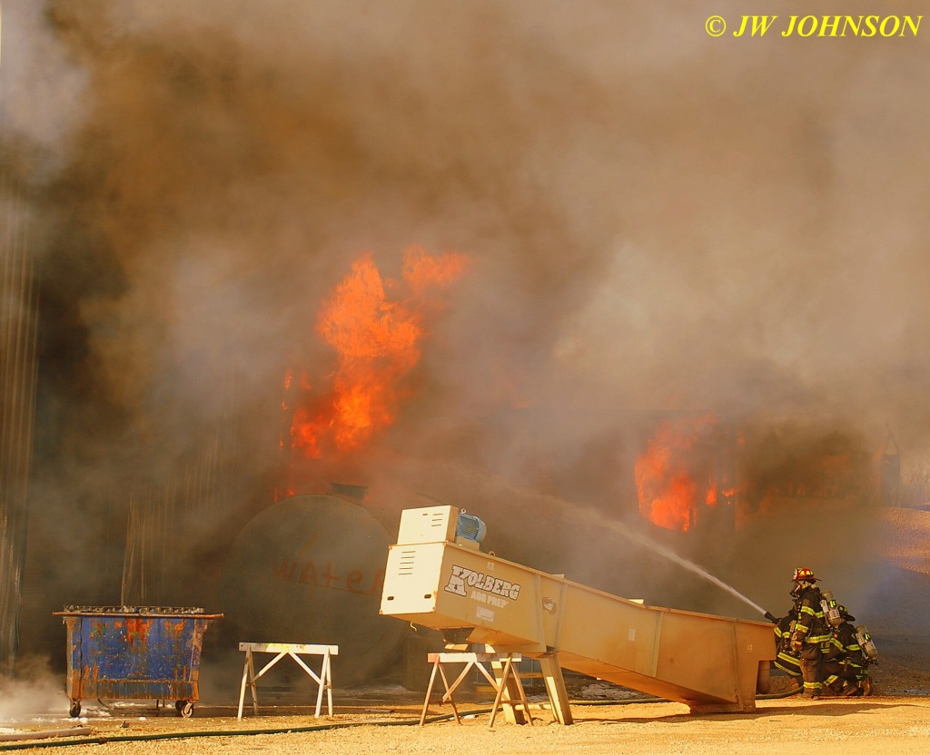 36B  Firefighters Hold & Attack East End