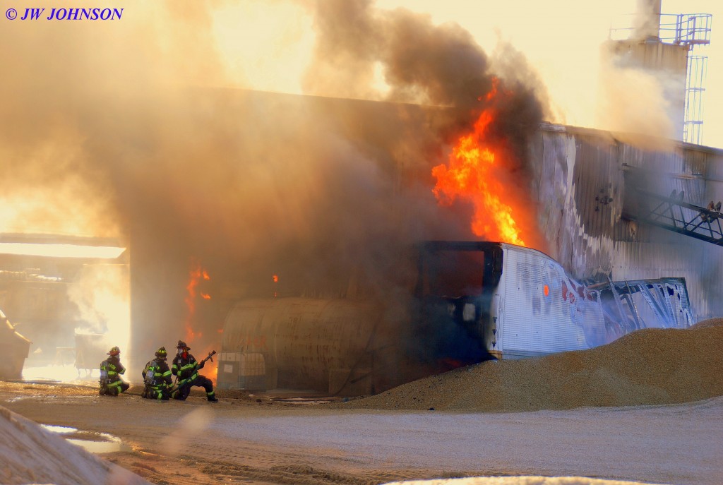 47 Crews on NE Corner Fighting