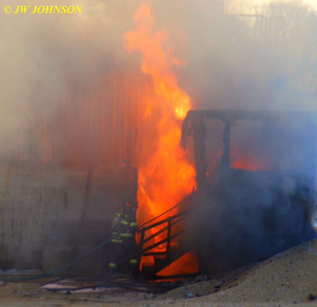 59 Firefighter Approach Heavy Fire