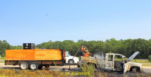 Cody Assists Eric Lindemann with Hoseline