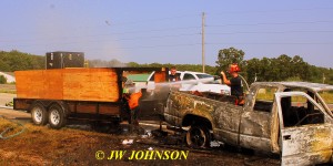 Cody on Nozzle Cools Down Trailer