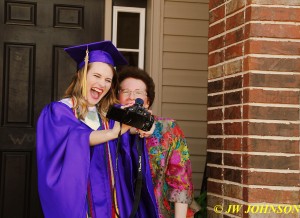 18 Grad Takes Selfie With Nana Anna